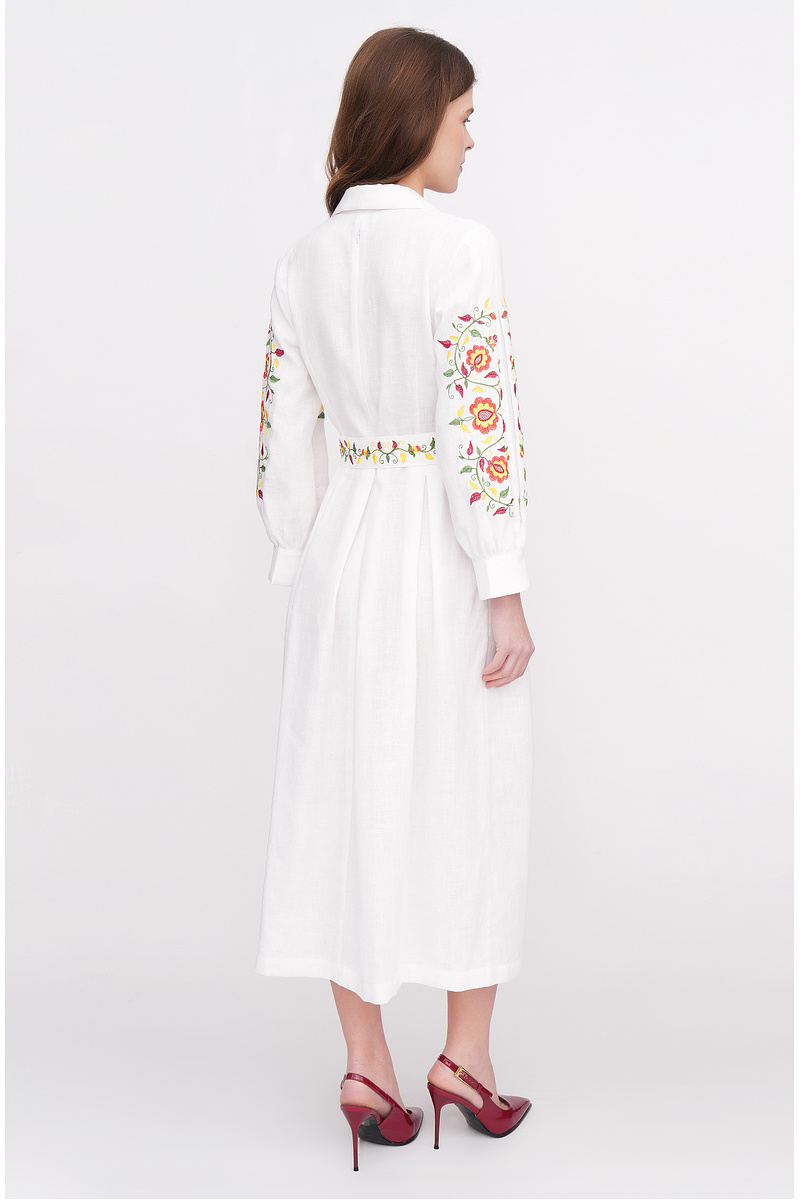 Pelagia dress festive linen dress
